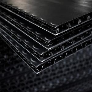 Zwart versterkte antistatische golfkartonnen dozen, trays en verdelers
    